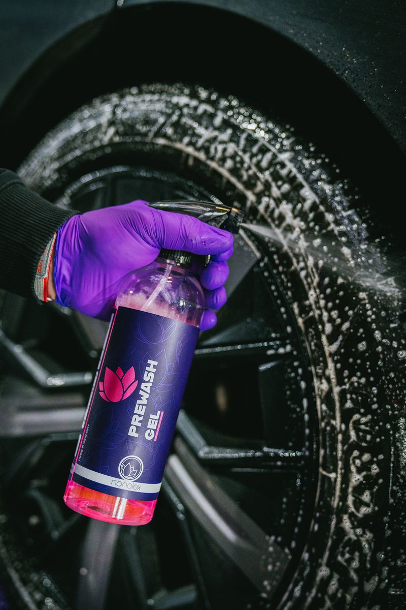 Nanolex Prewash Gel 750ml- Eelleotus geel