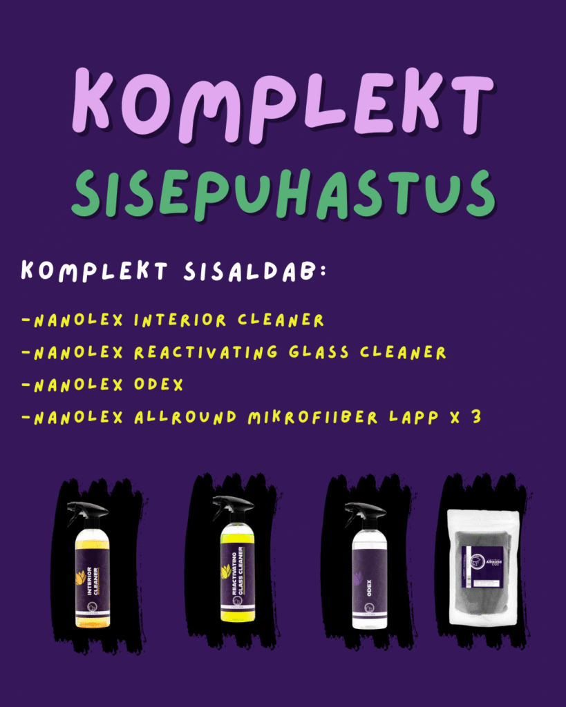 Komplekt SISEPUHASTUS